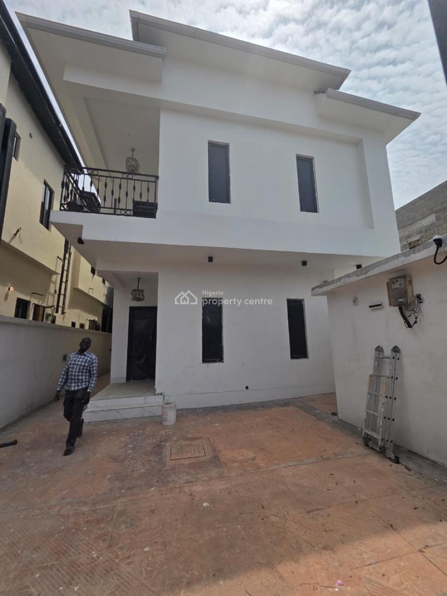 Newly Built 5-bedroom Fully Detached Duplex House, Eric Moore Close, Eric Moore, Surulere, Lagos, Detached Duplex for Sale