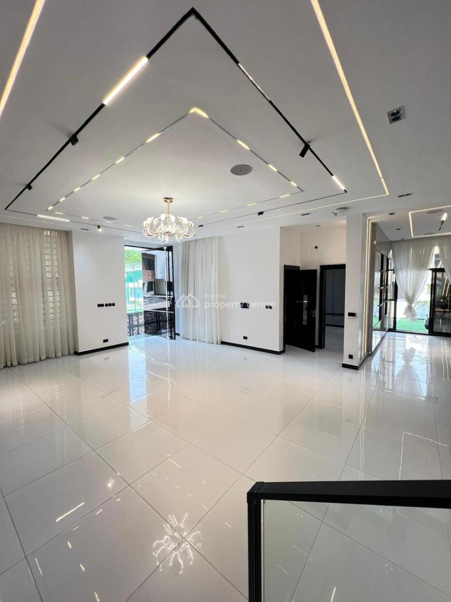 Spacious 5 Bedroom Detaced Duplex with Bq, Cinema, Rooftop Terrace an, Chevron, Lekki, Lagos, Detached Duplex for Sale