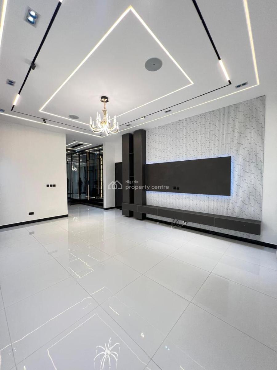 Spacious 5 Bedroom Detaced Duplex with Bq, Cinema, Rooftop Terrace an, Chevron, Lekki, Lagos, Detached Duplex for Sale