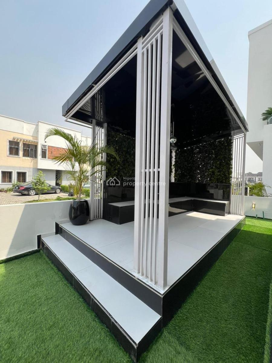 Spacious 5 Bedroom Detaced Duplex with Bq, Cinema, Rooftop Terrace an, Chevron, Lekki, Lagos, Detached Duplex for Sale