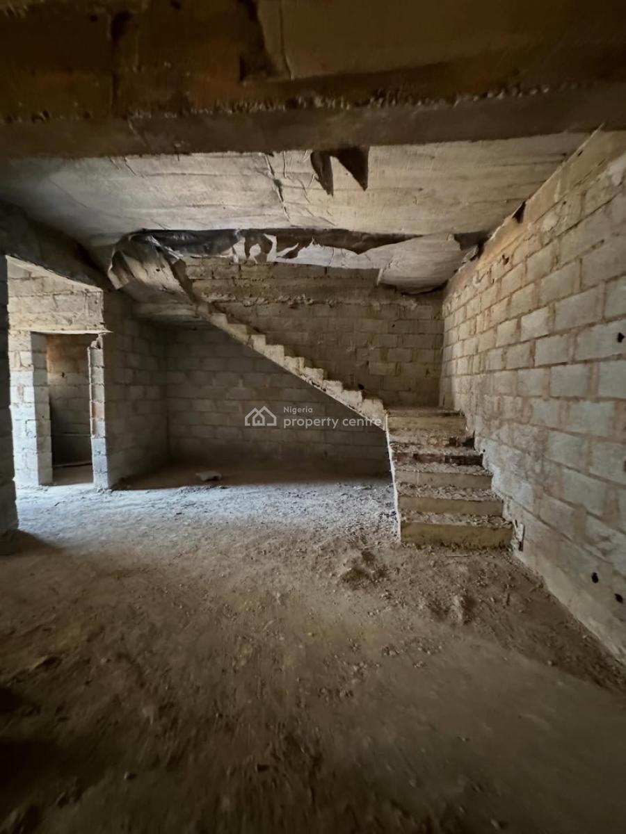 Standard 3 Bedroom Terrace Duplex + Boys Quarters(semi Finished), Life Camp, Abuja, Terraced Duplex for Sale