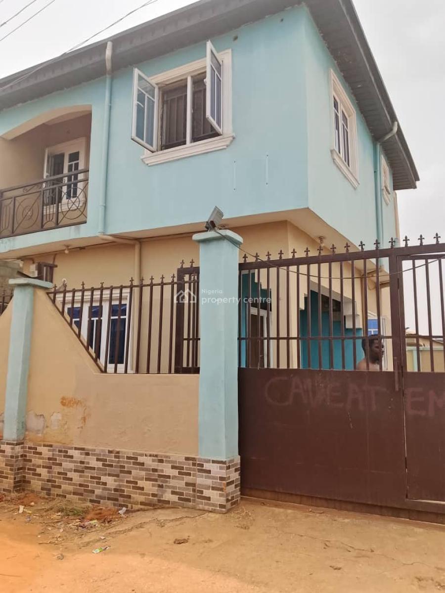 Beautifully Fenced and Gated 3 Bedroom Duplex, Off Command Road Amikanle  Via Ait Alagbado Lagos, Alagbado, Ifako-ijaiye, Lagos, Semi-detached Duplex for Sale