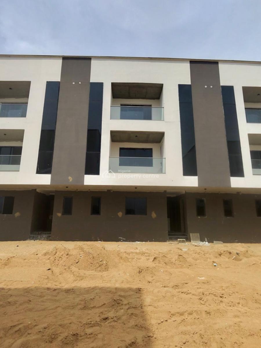 Newly 4 Bedrooms Terraced Duplex with Bq, Lekki Phase 1, Lekki, Lagos, Terraced Duplex for Sale