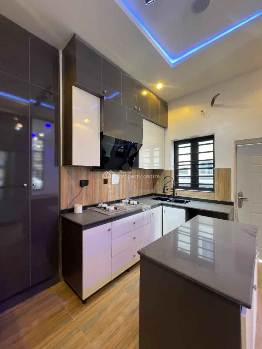 Brand New Beautiful 4 Bedroom House Self Compound, Ikota, Lekki, Lagos, Detached Duplex for Rent