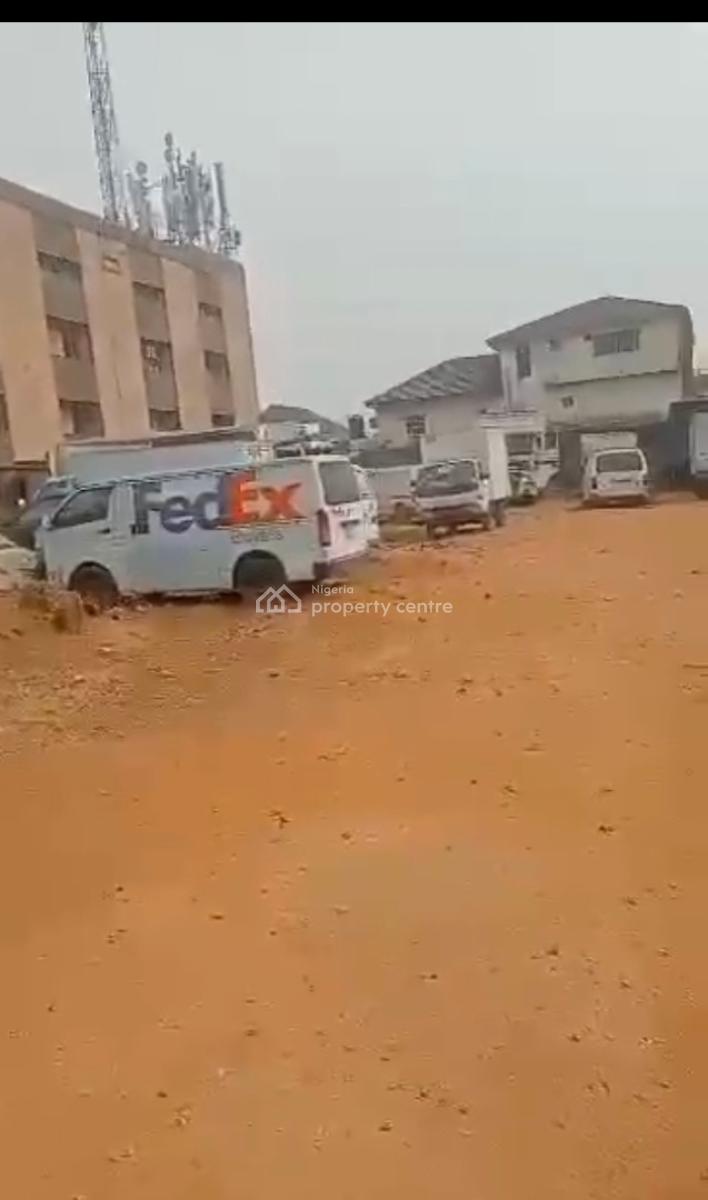 2,400 Square Meters of Dry, Table Land Strategically Located Along Int, Strategically Located Along International Airport Road, Ikeja, Lagos, Ikeja, Lagos, Mixed-use Land for Sale