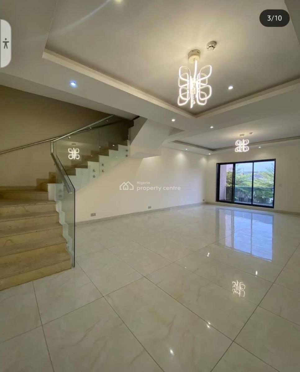 Serviced 4 Bedroom Maisonette with Bq, Banana Island, Ikoyi, Lagos, Flat / Apartment for Rent