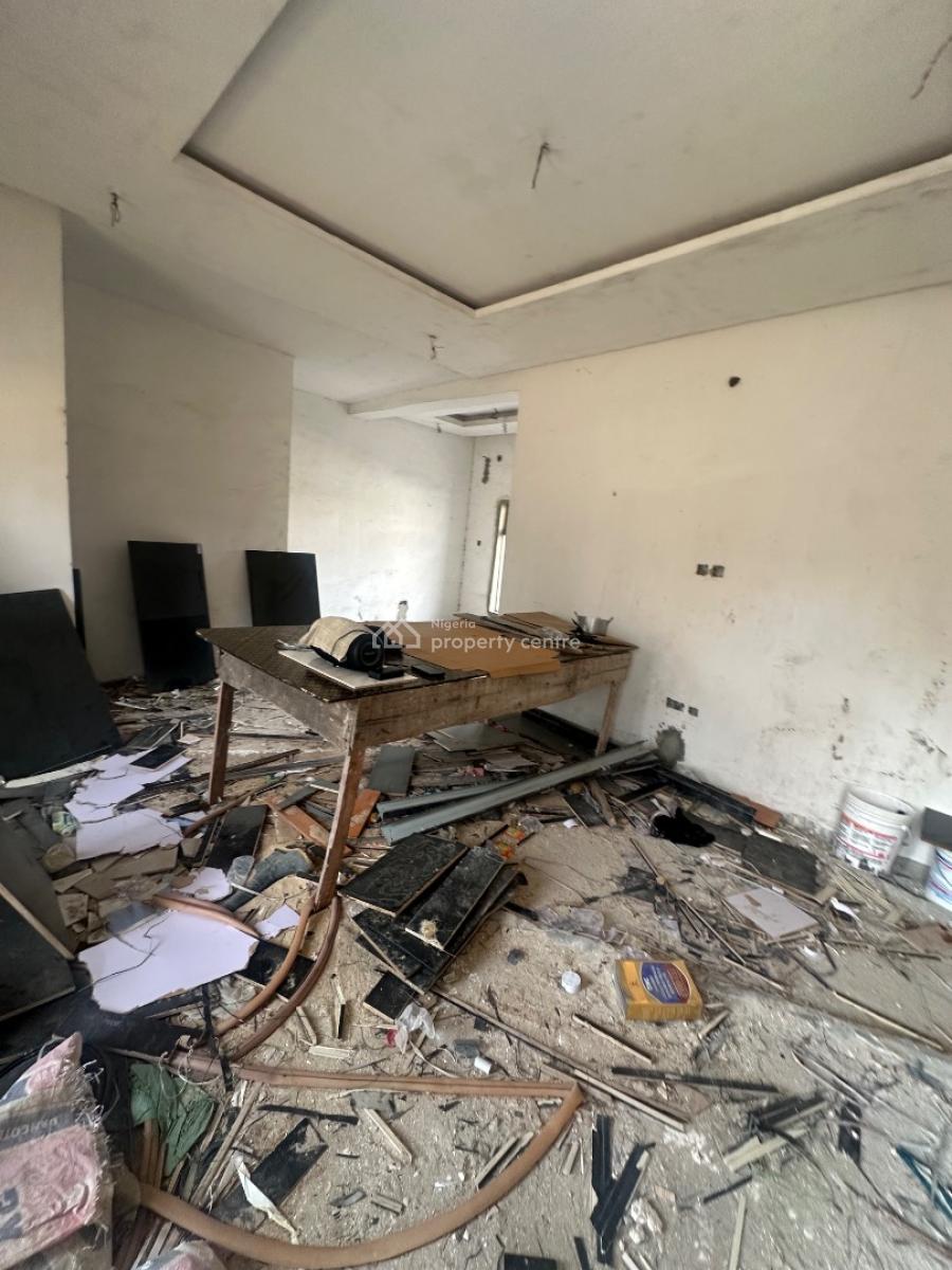 Incomplete Two Bedroom Flat, Sangotedo, Ajah, Lagos, Flat / Apartment for Rent