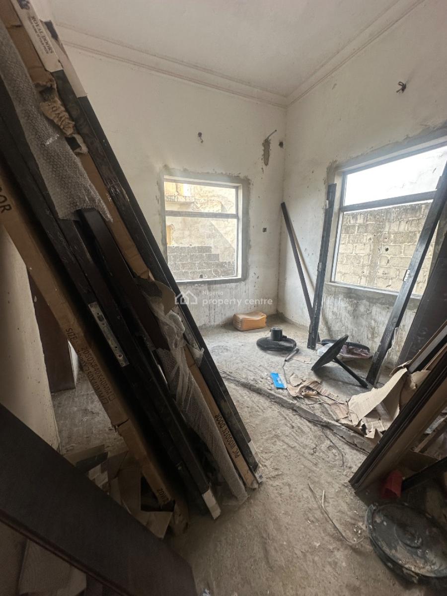 Incomplete Two Bedroom Flat, Sangotedo, Ajah, Lagos, Flat / Apartment for Rent