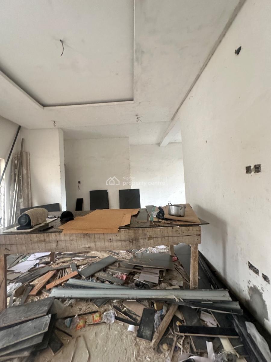 Incomplete Two Bedroom Flat, Sangotedo, Ajah, Lagos, Flat / Apartment for Rent