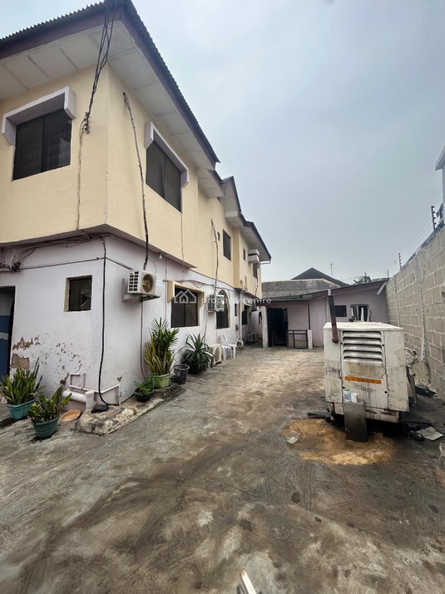 a 2 Units of 3bedrooms Flat and Miniflat (used for Hospital at The Mom, Ire Akari Estate, Ori-okuta, Agric, Ikorodu, Lagos, Block of Flats for Sale