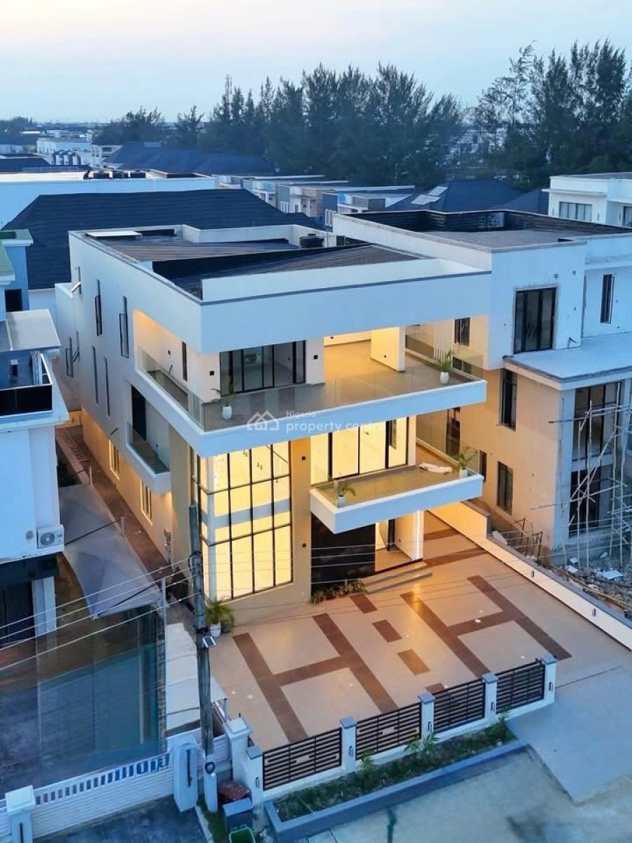 5 Bedroom Duplex+ Cinema + S/pool, Ikota Lekki, Ikota, Lekki, Lagos, Detached Duplex for Sale
