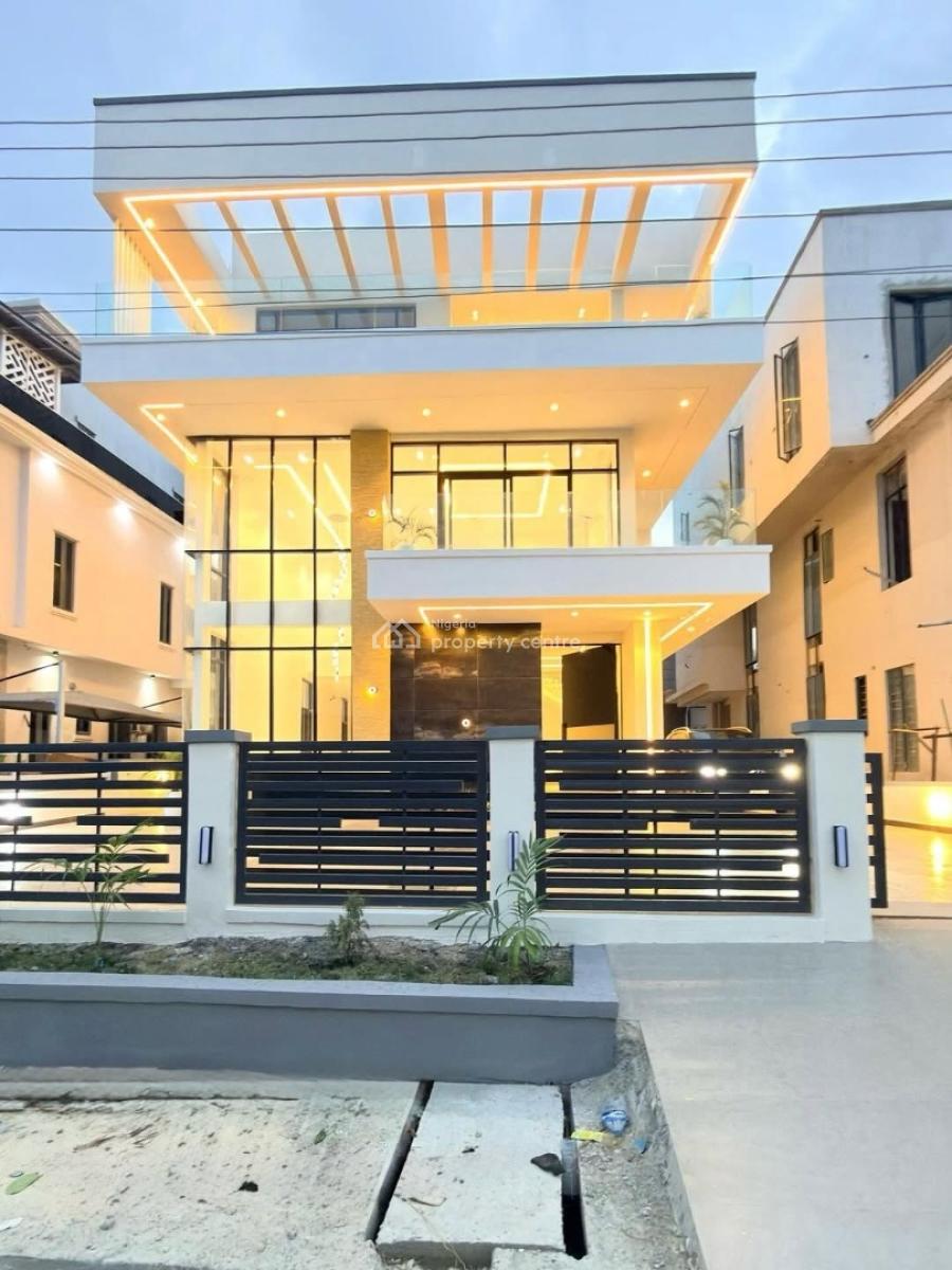 5 Bedroom Duplex+ Cinema + S/pool, Ikota Lekki, Ikota, Lekki, Lagos, Detached Duplex for Sale