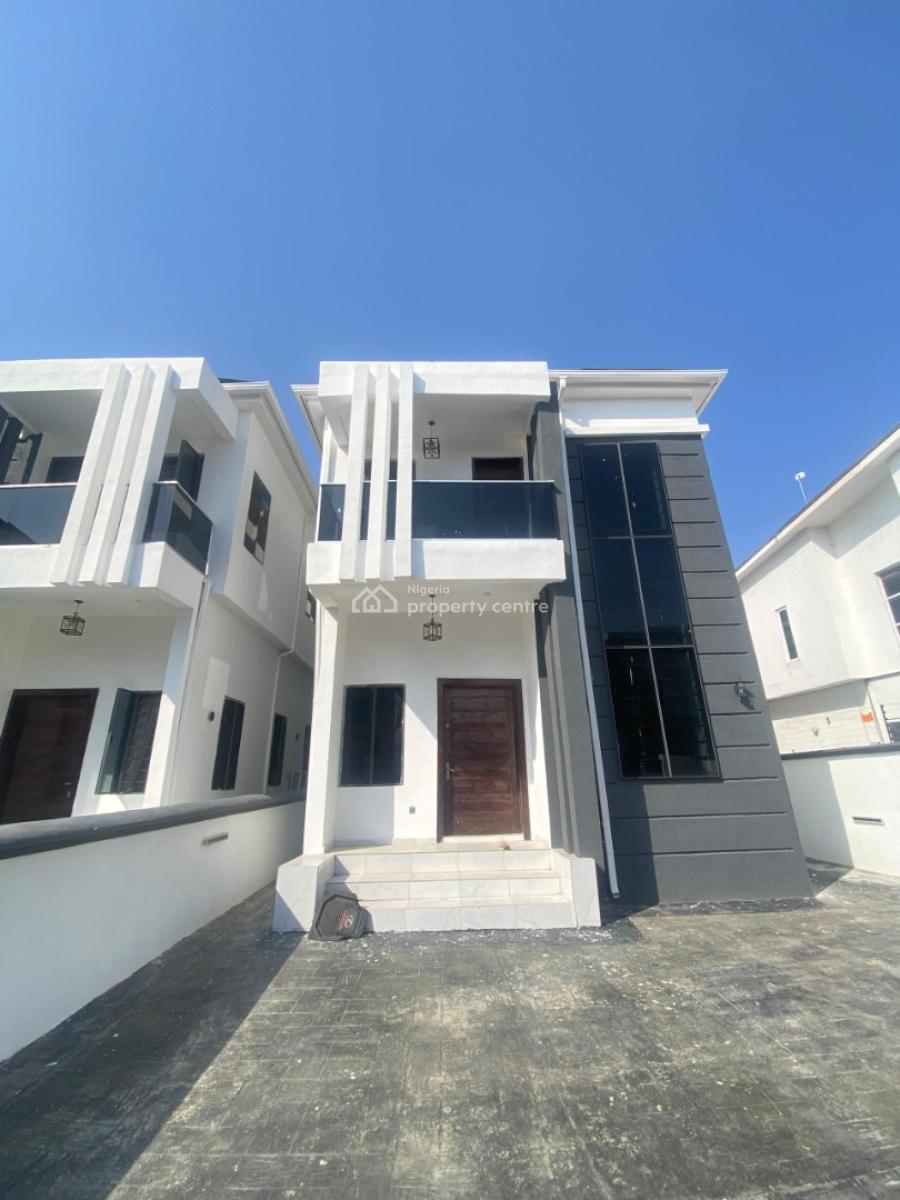 Newly Built 4bedroom Fully Detached Duplex with Bq in a Secured Estate, Ajah Lekki Lagos, Ajah, Lagos, Detached Duplex for Rent