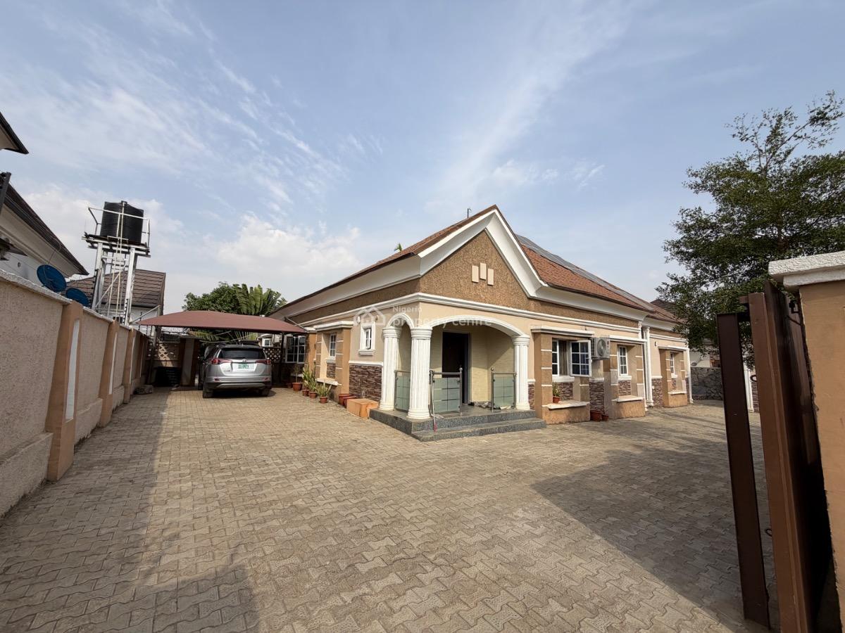 Luxury 5 Bedroom Bungalow on a Massive 800 Sqm Land, By Godab Estate, Life Camp, Abuja, Detached Bungalow for Sale