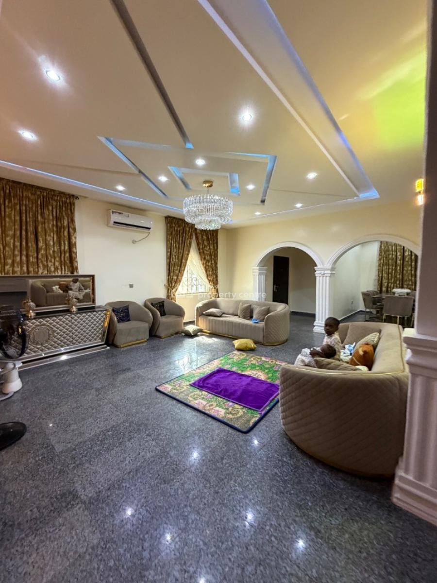 Luxury 5 Bedroom Bungalow on a Massive 800 Sqm Land, By Godab Estate, Life Camp, Abuja, Detached Bungalow for Sale