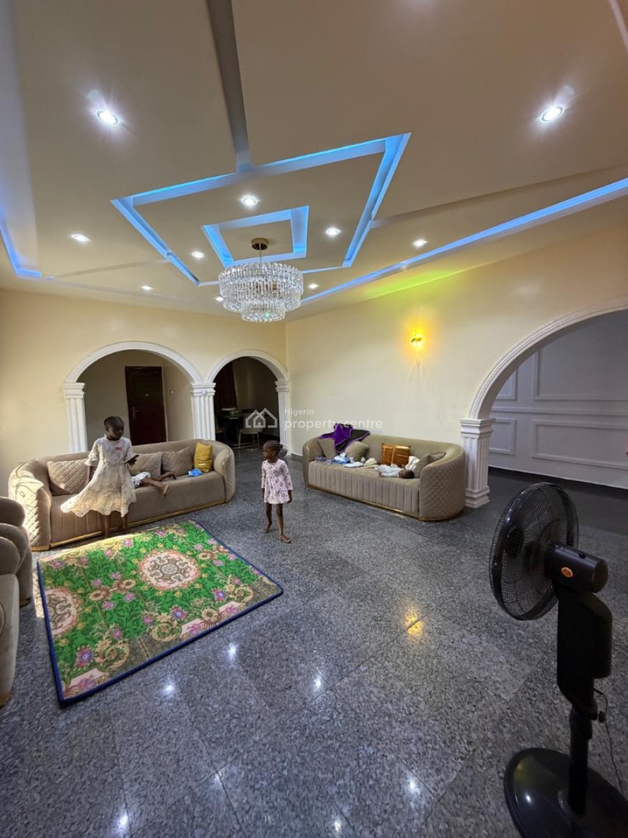 Luxury 5 Bedroom Bungalow on a Massive 800 Sqm Land, By Godab Estate, Life Camp, Abuja, Detached Bungalow for Sale