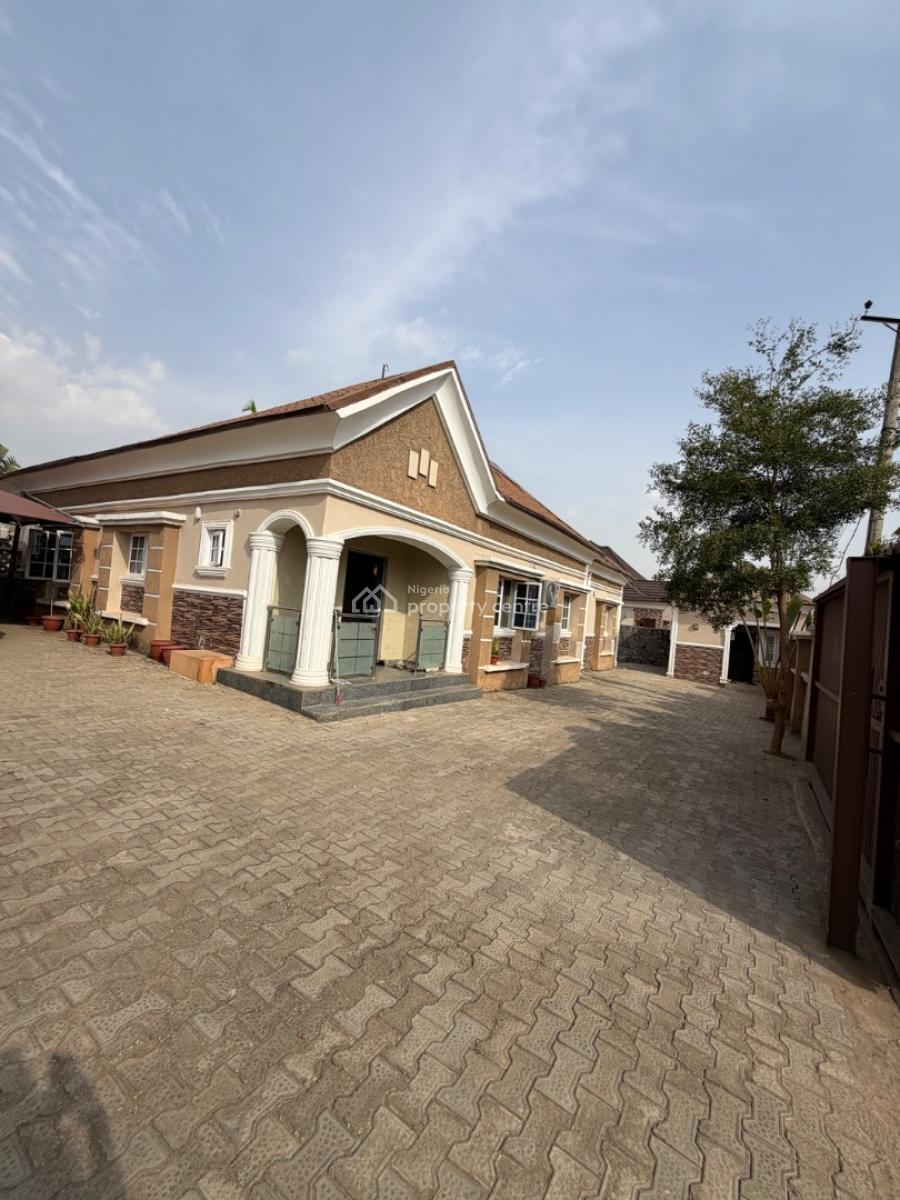 Luxury 5 Bedroom Bungalow on a Massive 800 Sqm Land, By Godab Estate, Life Camp, Abuja, Detached Bungalow for Sale