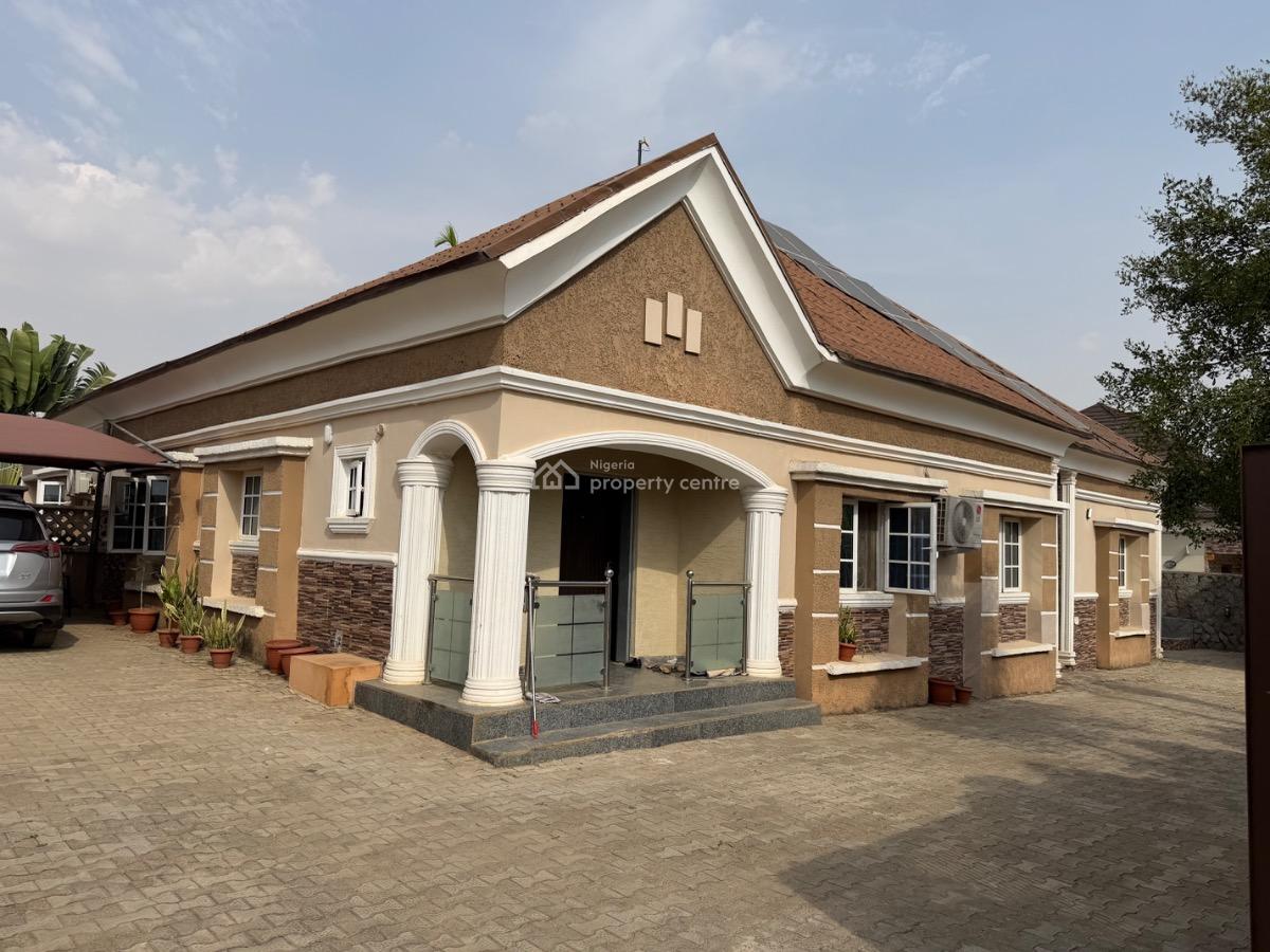 Luxury 5 Bedroom Bungalow on a Massive 800 Sqm Land, By Godab Estate, Life Camp, Abuja, Detached Bungalow for Sale