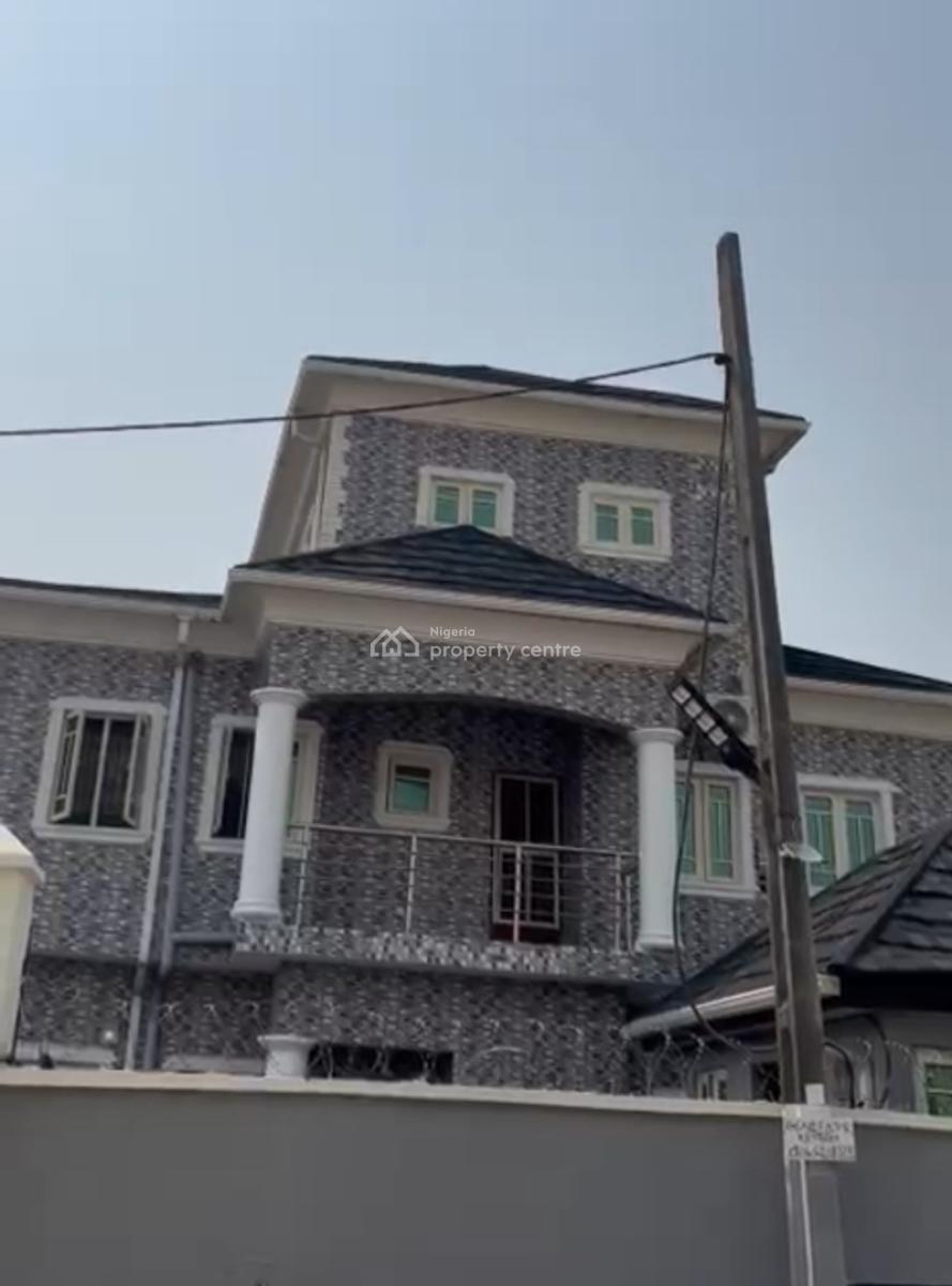 a Fully Furnished 4bedroom Duplex with 24hour Inverter Light, in a Wel, Unity Estate, Badore Road, Badore, Ajah, Lagos, Detached Duplex for Rent