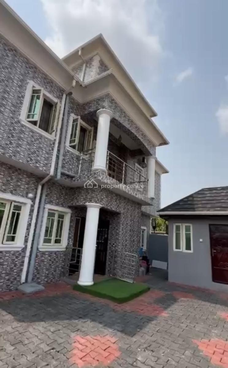 a Fully Furnished 4bedroom Duplex with 24hour Inverter Light, in a Wel, Unity Estate, Badore Road, Badore, Ajah, Lagos, Detached Duplex for Rent