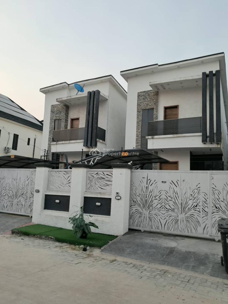 New 4 Bedroom Fully Detached Duplex with Pool and Bq, Ikota Gra, Lekki, Lagos, Detached Duplex for Sale
