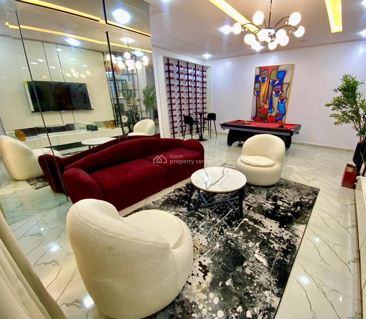 Luxury Two Bedroom Apartment, Abraham Adesanya, Lekki, Lagos, House Short Let