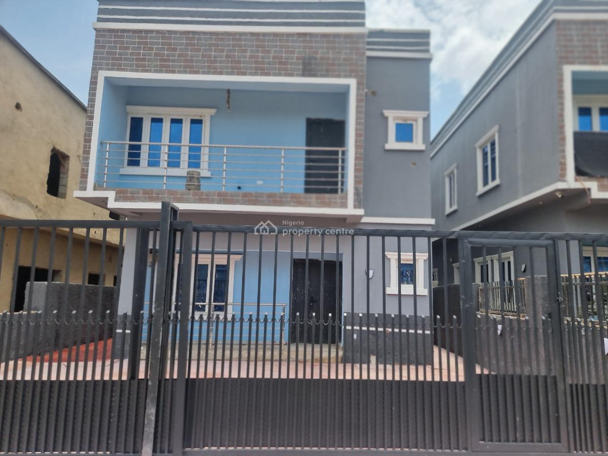 Smart Brand New 4 Bedroom Semi Detach Duplex, Estate Along Von Road, Lugbe District, Abuja, Semi-detached Duplex for Rent