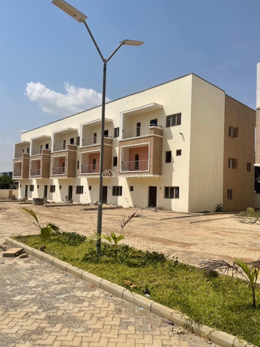 Brand New 4 Bedroom Terraced Duplex with a Room Bq, Katampe, Abuja, Terraced Duplex for Sale