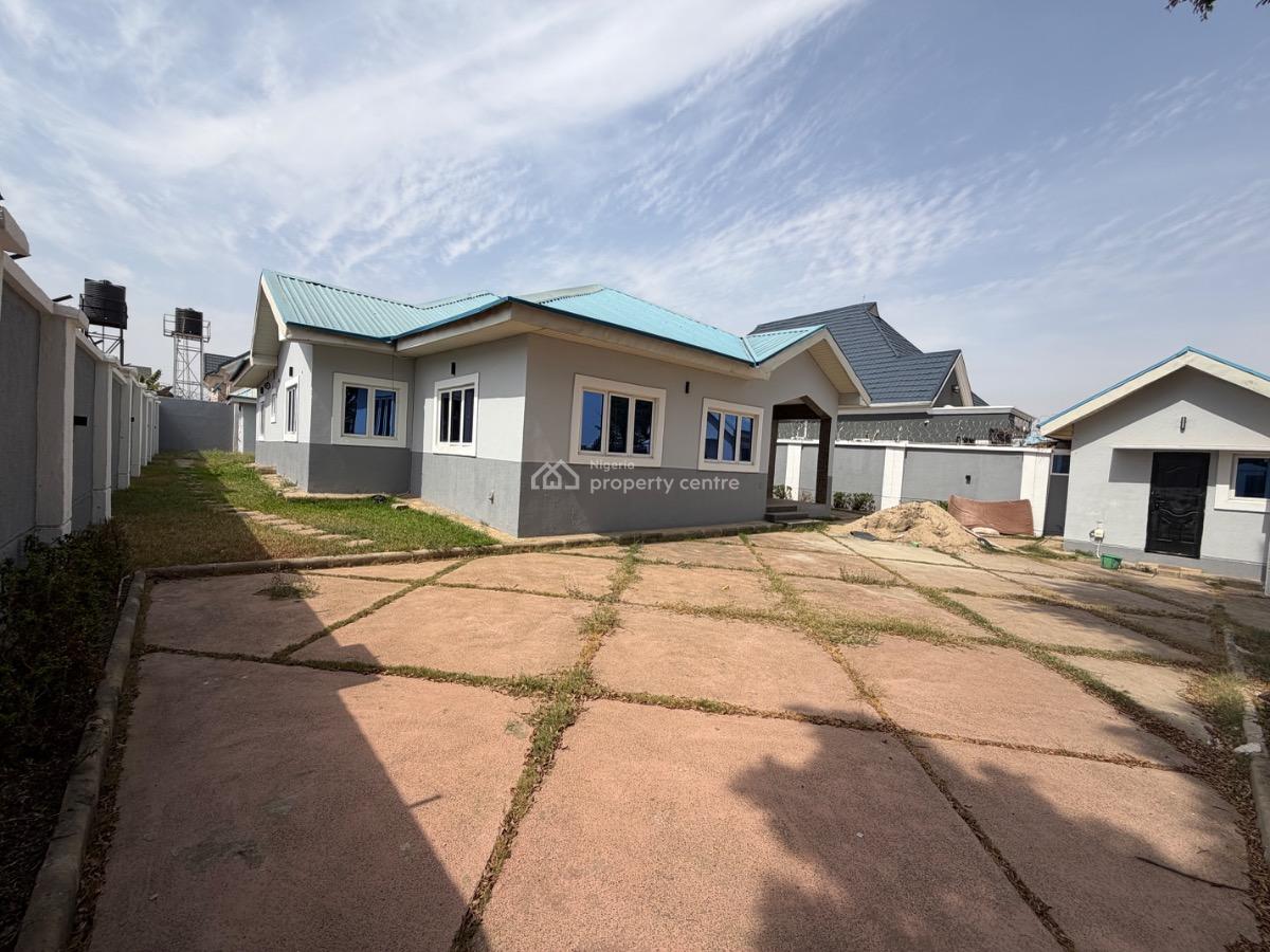 Standard 3 Bedroom Detached Bungalow Seated on 750 Sqm Land Space, in an Estate, Galadimawa, Abuja, Detached Bungalow for Sale