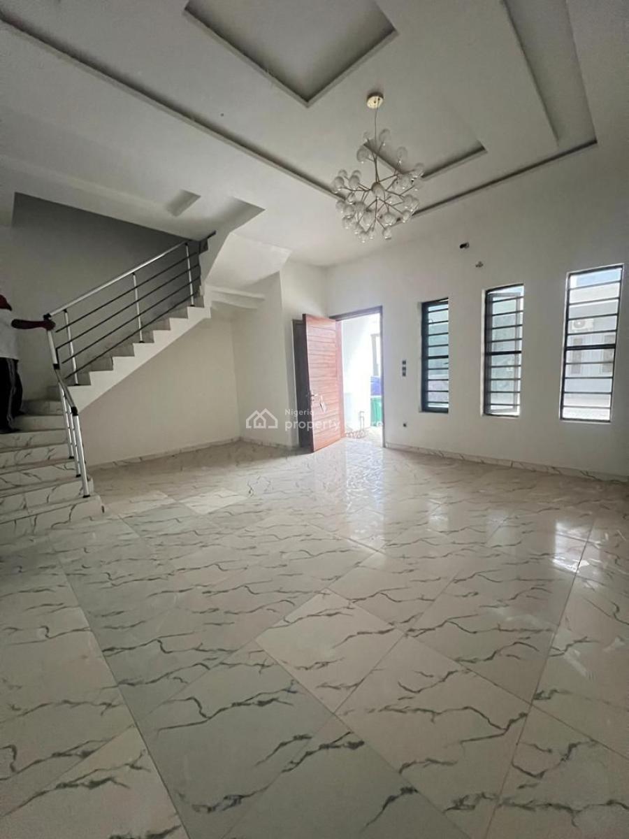 Very Spacious 4 Bedroom Terrace Duplex with Bq, Ikota, Lekki, Lagos, Terraced Duplex for Sale