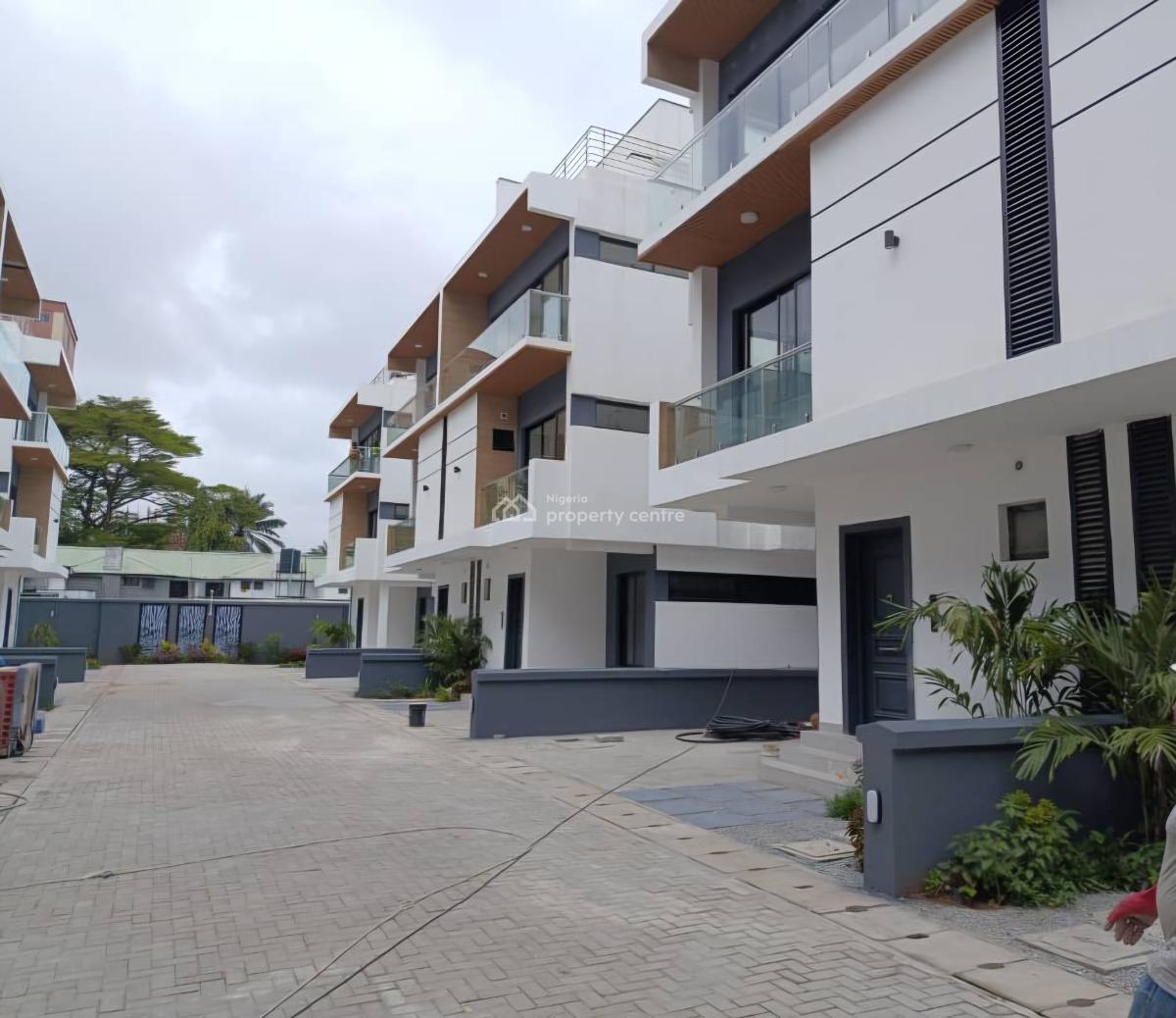 Luxurious Serviced & Newly Built 4 Bedroom Semi Detached Duplex Wit Bq, Off Kingway Road Old Ikoyi Lagos, Old Ikoyi, Ikoyi, Lagos, Semi-detached Duplex for Rent
