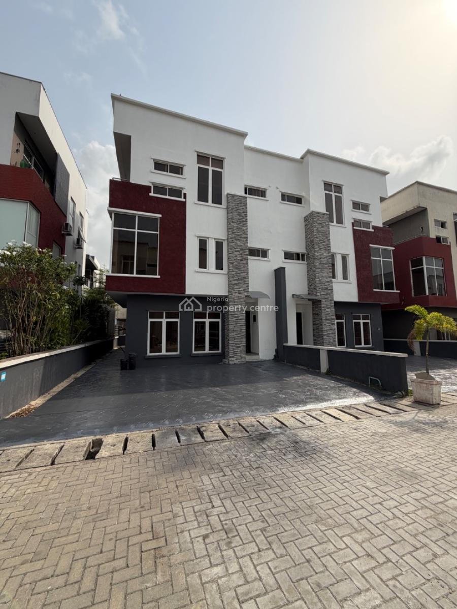 Spacious 4bedroom Semi Detached House with Bq, Osapa London, Lekki, Lagos, Semi-detached Duplex for Sale