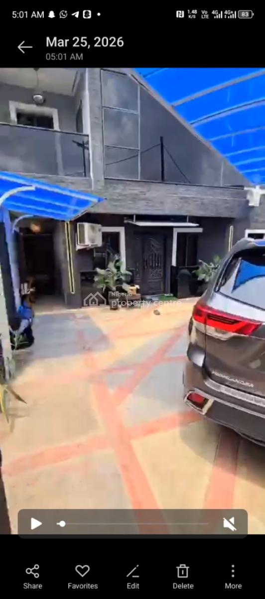 Superb 5 Bedroom Duplex in Ajao Estate, Off Int Airport Road (5mins Drive to Airport✈️, Isolo, Lagos, Detached Duplex for Sale