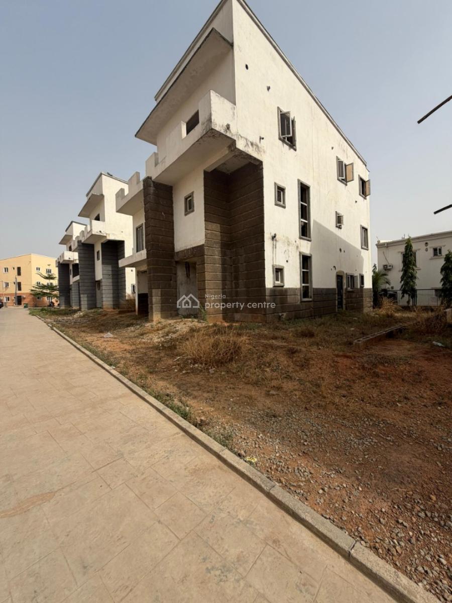 Advanced Carcass 4bedroom Fully Detached Duplex, Airport Junction Mbora Estate, Jabi, Abuja, Detached Duplex for Sale