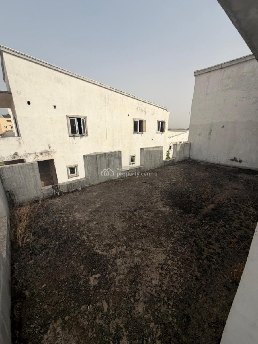 Advanced Carcass 4bedroom Fully Detached Duplex, Airport Junction Mbora Estate, Jabi, Abuja, Detached Duplex for Sale