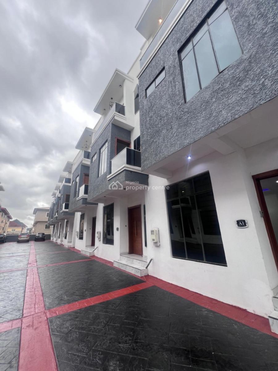 4 Bedroom Terrace Duplex, Chevron Drive, Lekki, Lagos, Terraced Duplex for Sale