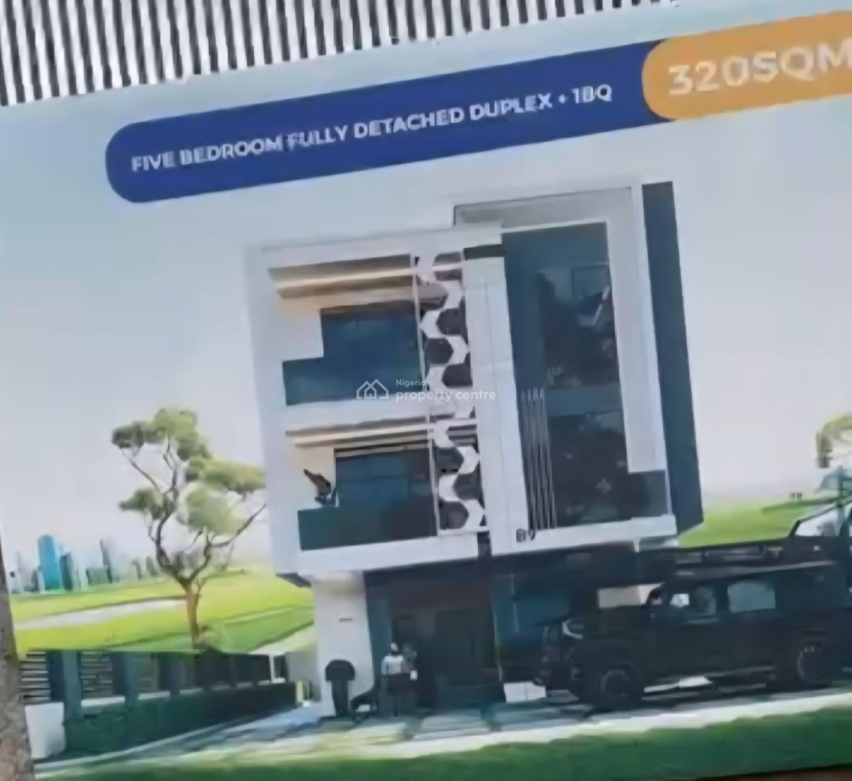 320sqm, 5 Bedroom Fully Detached Duplex with Bq, C of O, Mshel Harmony Estate,, Katampe Extension, Katampe, Abuja, Residential Land for Sale