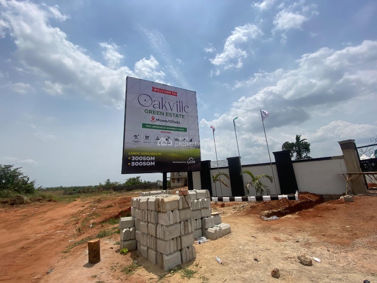 500sqm of Land with C of O in a Prime Location, Located Near Sagamu Interchange Mowe Ofada  Ogun State, Mowe Ofada, Ogun, Residential Land for Sale