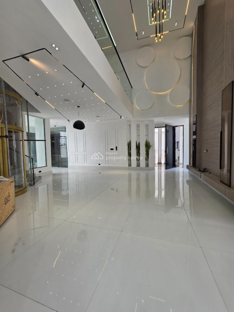 Luxury 5 Bedroom Detached Duplex with Elevator + Cinema + Pool, Hampton Island Chevron, Idado, Lekki, Lagos, Detached Duplex for Sale