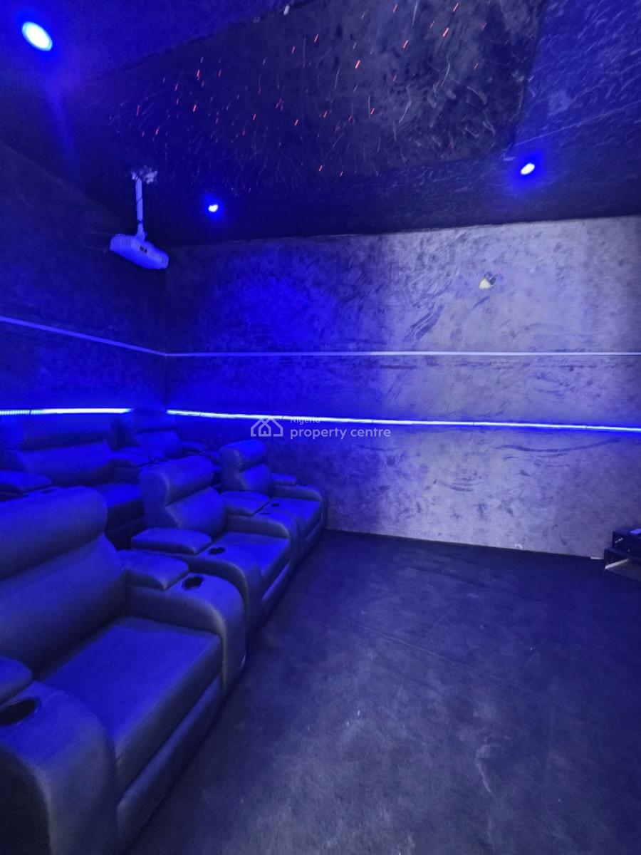 Luxury 5 Bedroom Detached Duplex with Elevator + Cinema + Pool, Hampton Island Chevron, Idado, Lekki, Lagos, Detached Duplex for Sale