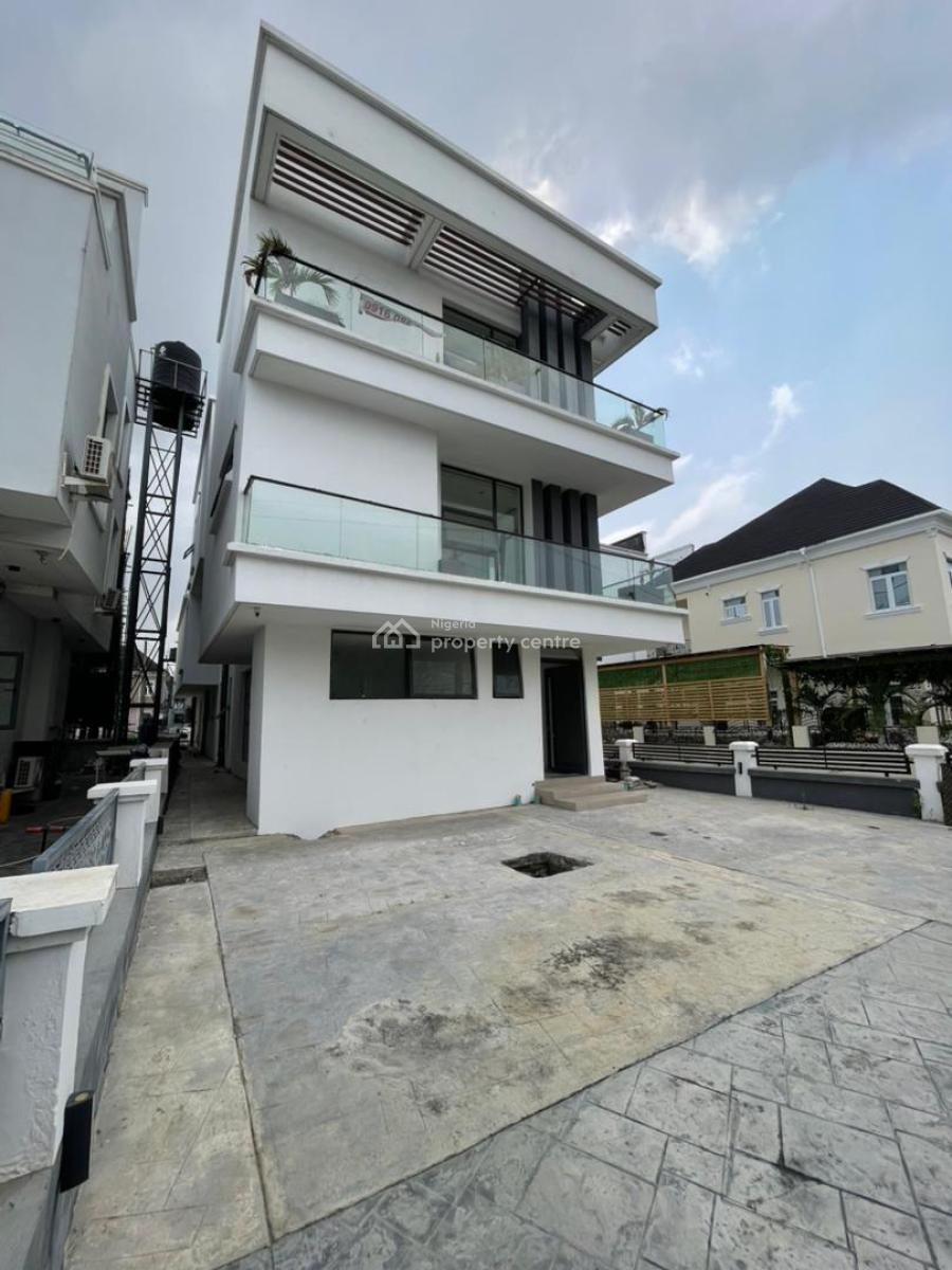 Luxury 5 Bedroom Fully Detached Duplex with a Bq, Cinema, Open Terrace, Osapa, Lekki, Lagos, Detached Duplex for Sale