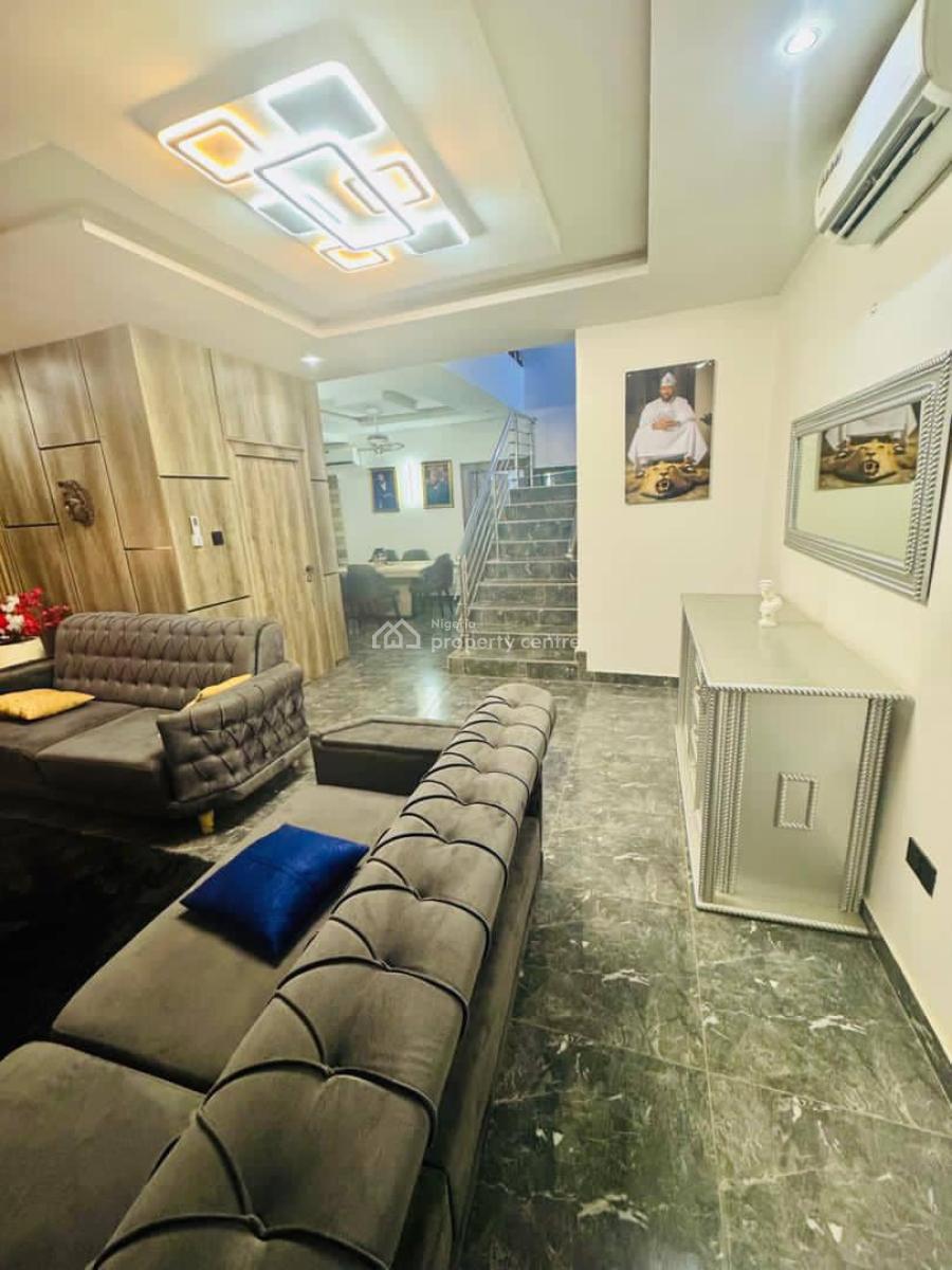 Fully Furnished 4 Bedroom Duplex with Bq, Jahi, Katampe, Abuja, Terraced Duplex for Rent