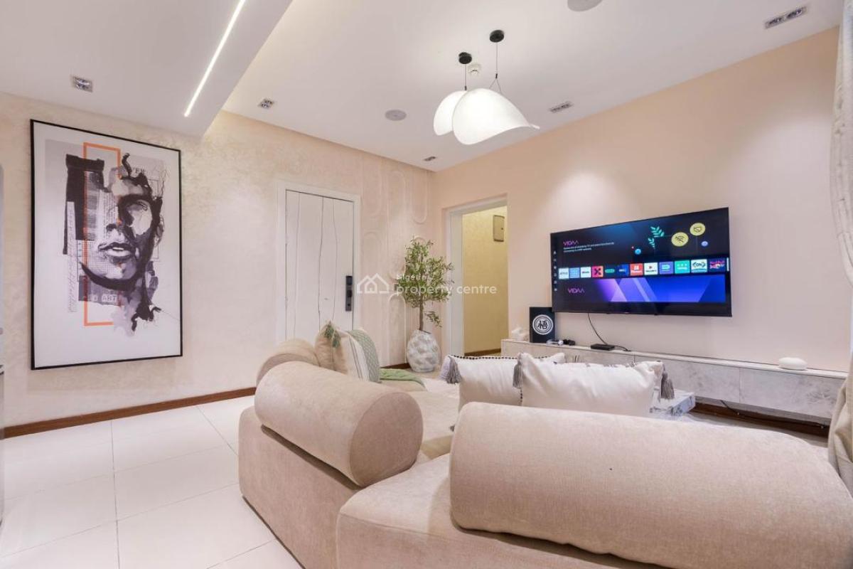 Fully Furnished and Serviced Luxury 1 Bedroom Flat with Private Cinema, Facing Admiralty Way, Lekki, Lagos, Mini Flat (room and Parlour) for Rent