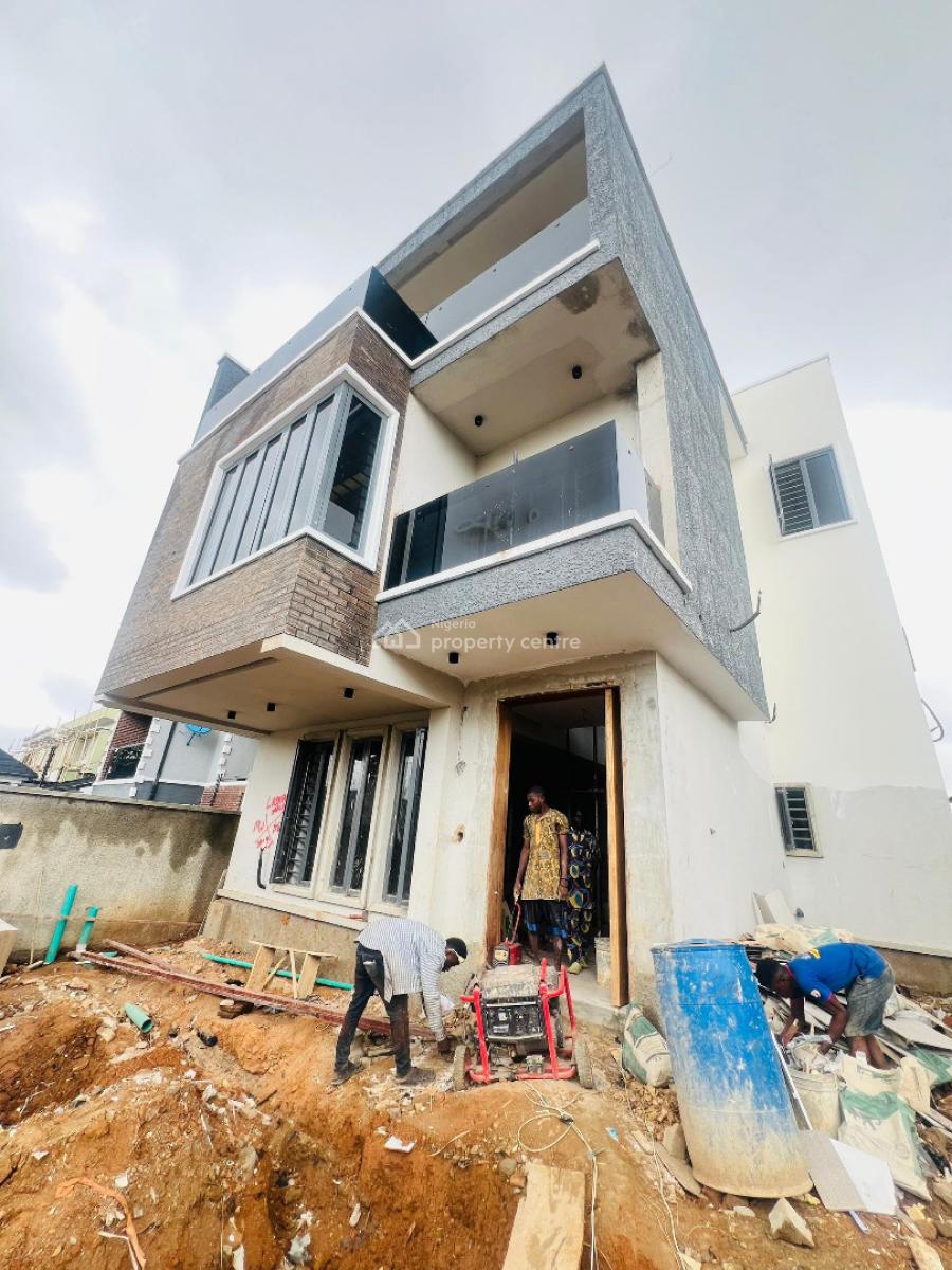 Alluring 5 Bedroom Fully Detached Duplex Plus Cinema with Bq, Adeniyi Jones, Ikeja, Lagos, Detached Duplex for Sale