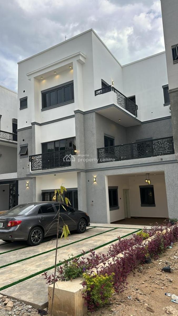 Standard 4 Bedroom Terrace Duplex with Bq, Katampe Extension, Katampe, Abuja, Terraced Duplex for Sale
