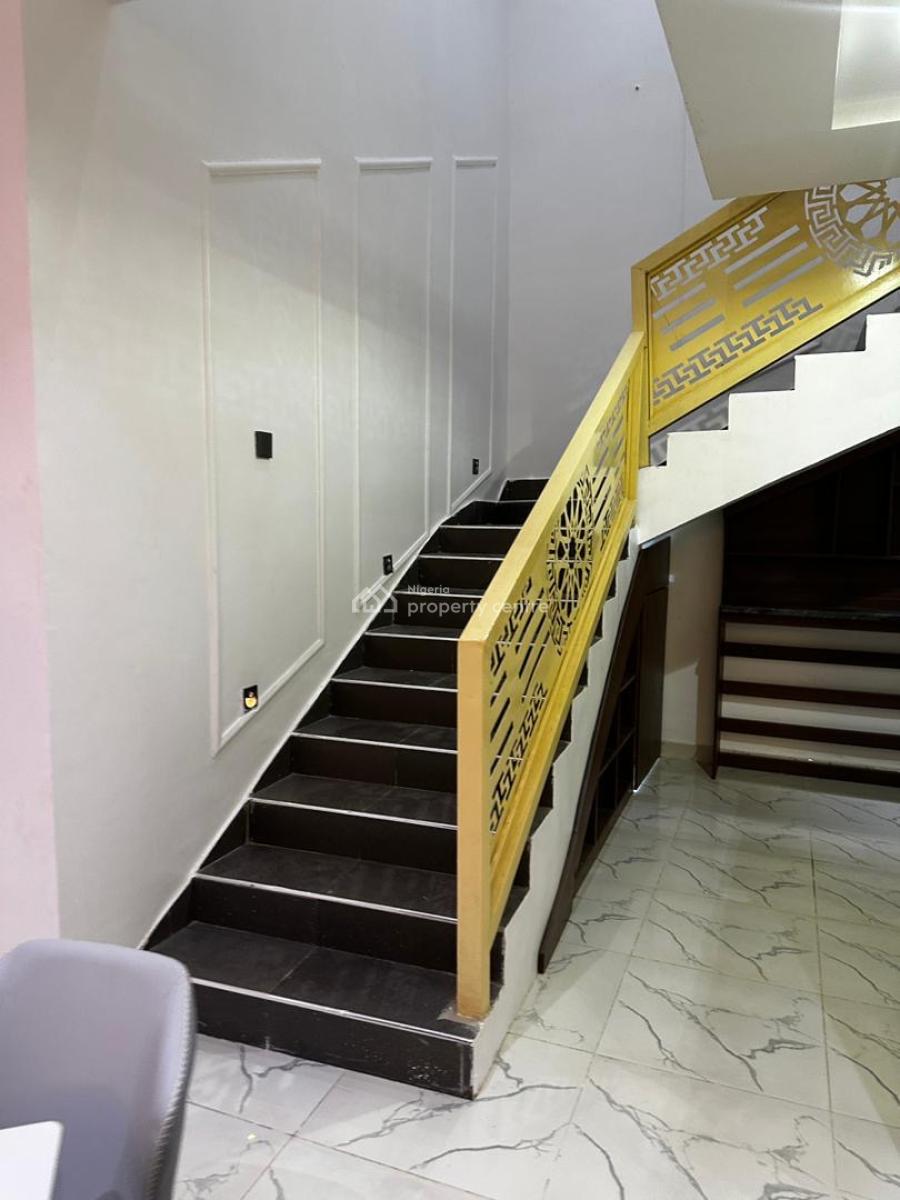 Fully Furnished 4 Bedroom Duplex in an Estate, Kubwa, Fo1 Layout, Kubwa, Abuja, Terraced Duplex for Rent