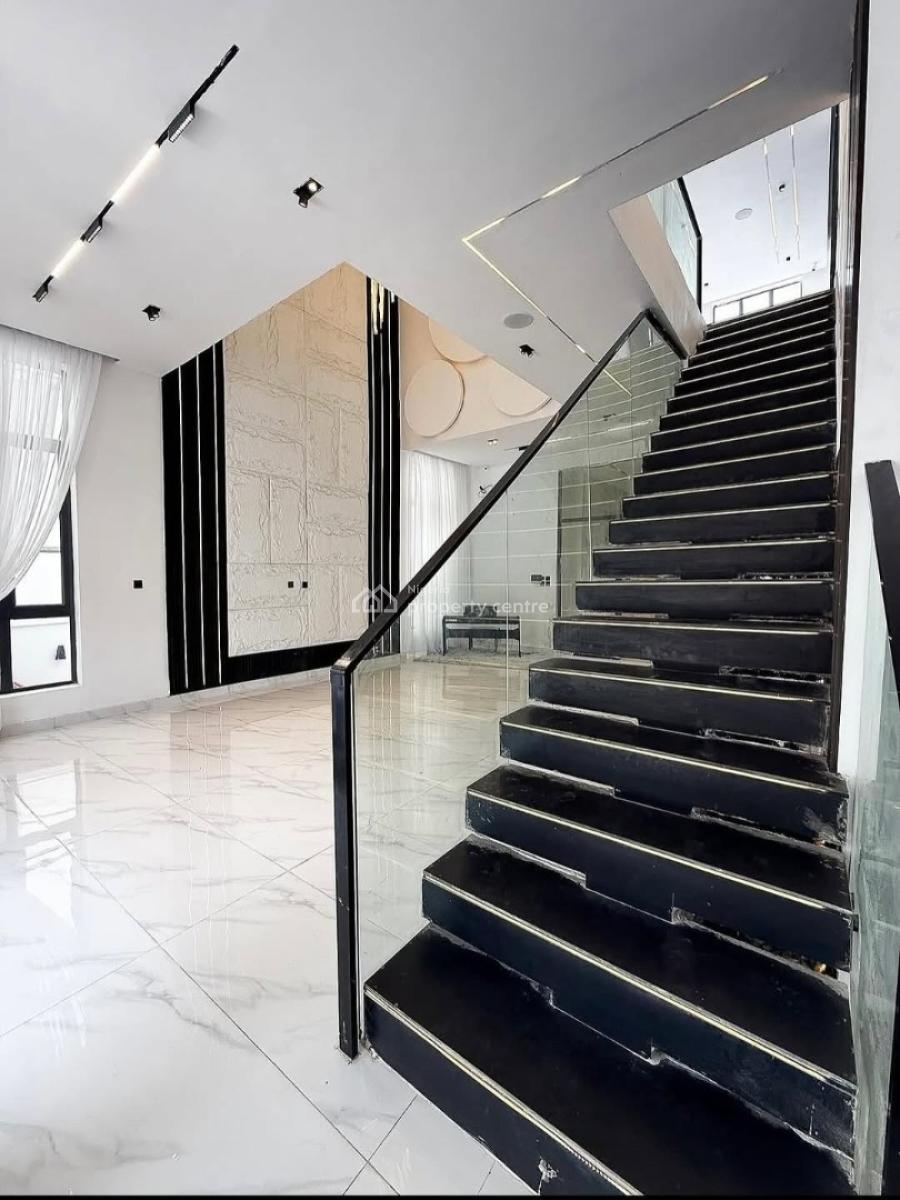 Contemporary 5 Bedroom Detached Duplex with Bq, Chevron Lekki, Lekki, Lagos, House for Sale