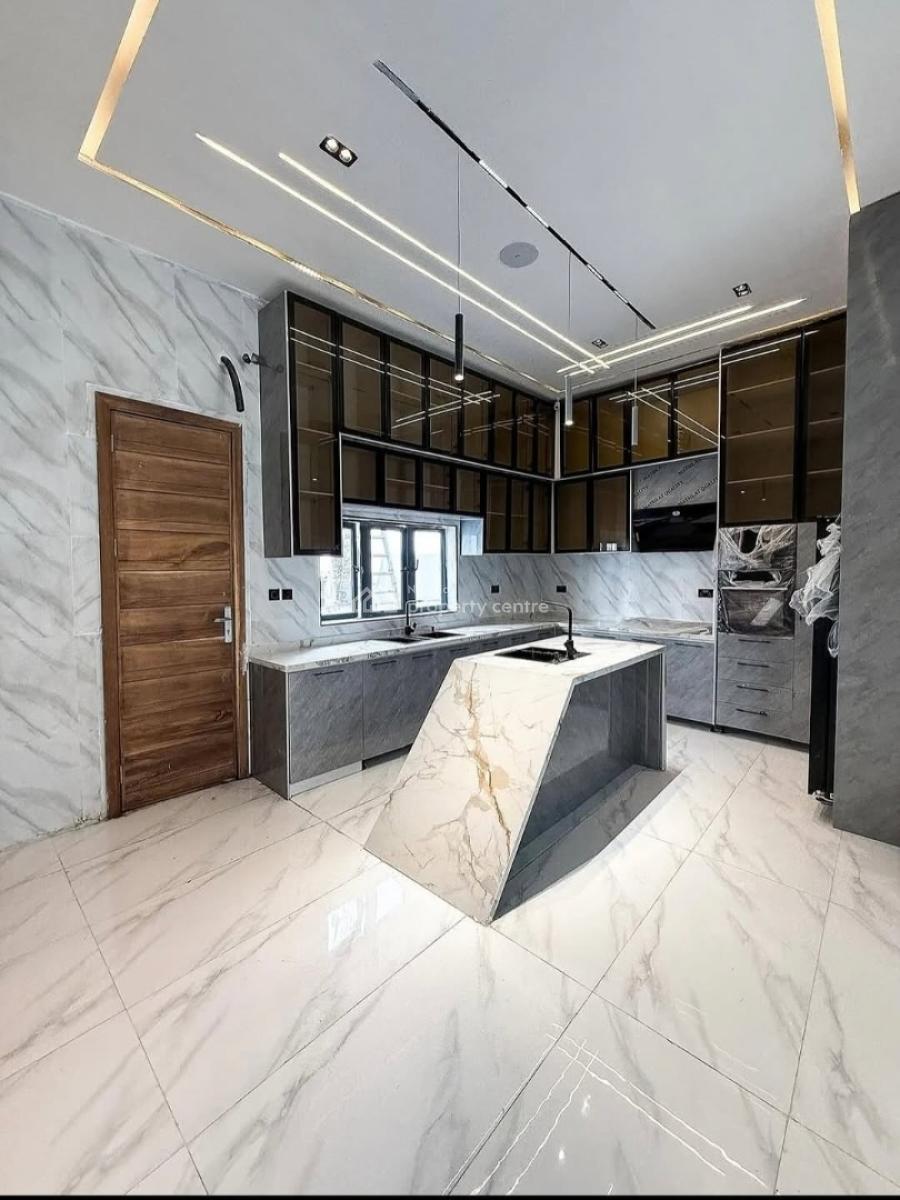 Contemporary 5 Bedroom Detached Duplex with Bq, Chevron Lekki, Lekki, Lagos, House for Sale