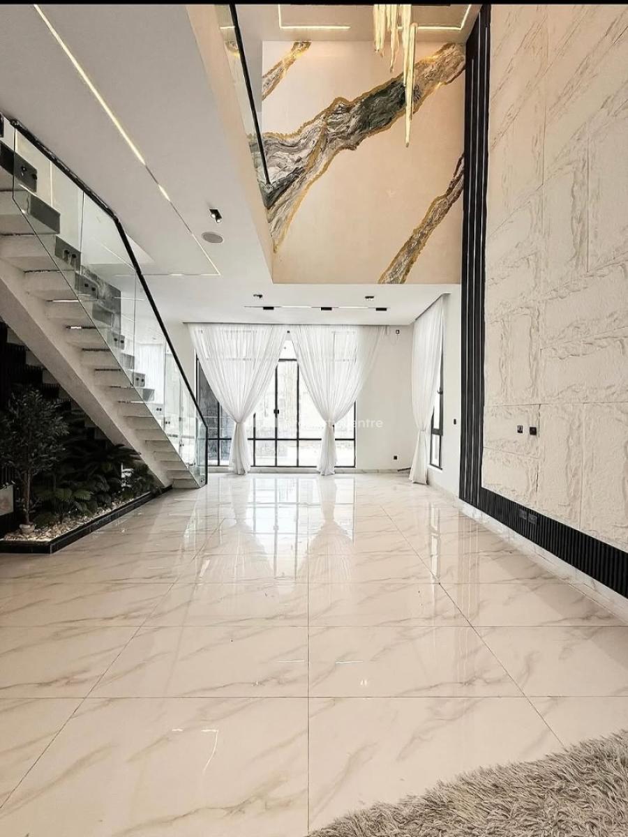 Contemporary 5 Bedroom Detached Duplex with Bq, Chevron Lekki, Lekki, Lagos, House for Sale