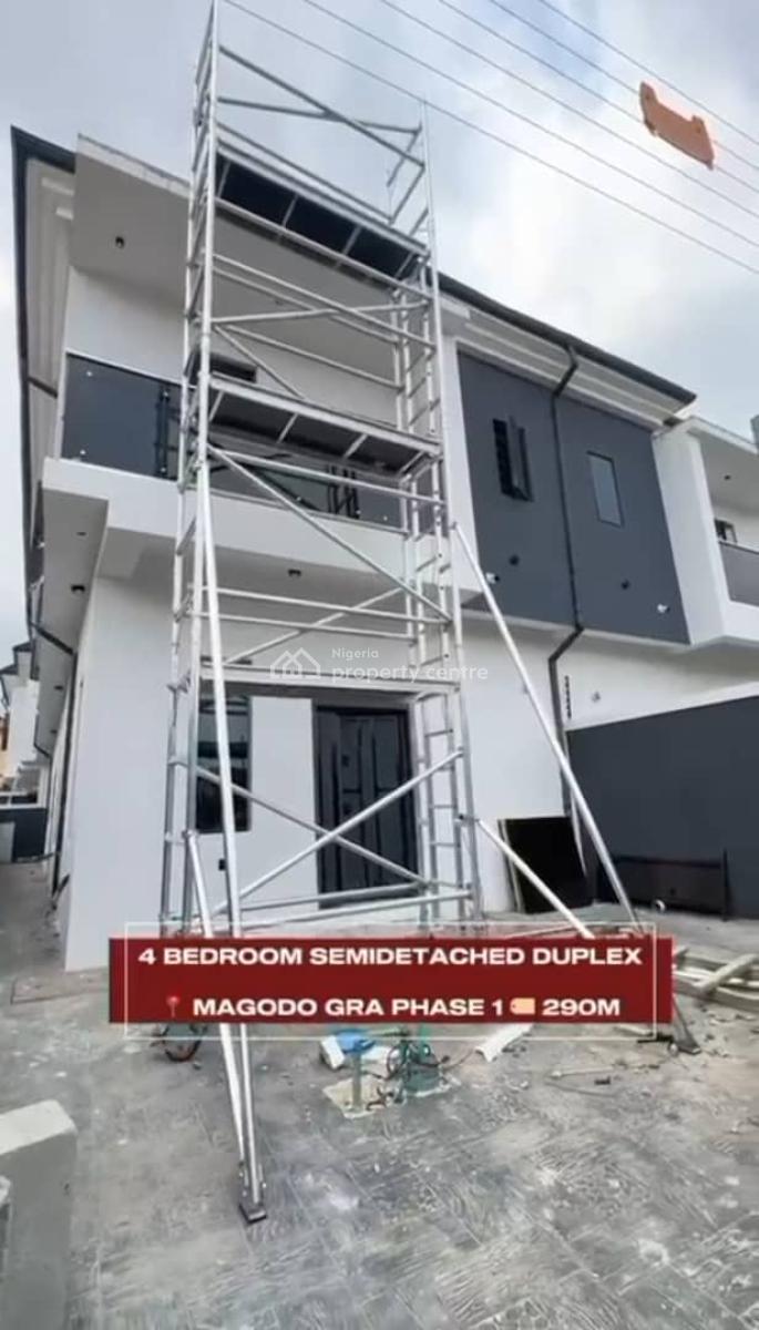 Newly Built Luxury 4 Bedroom Semi Detached Duplex, Gra Phase 1, Magodo, Lagos, Semi-detached Duplex for Sale